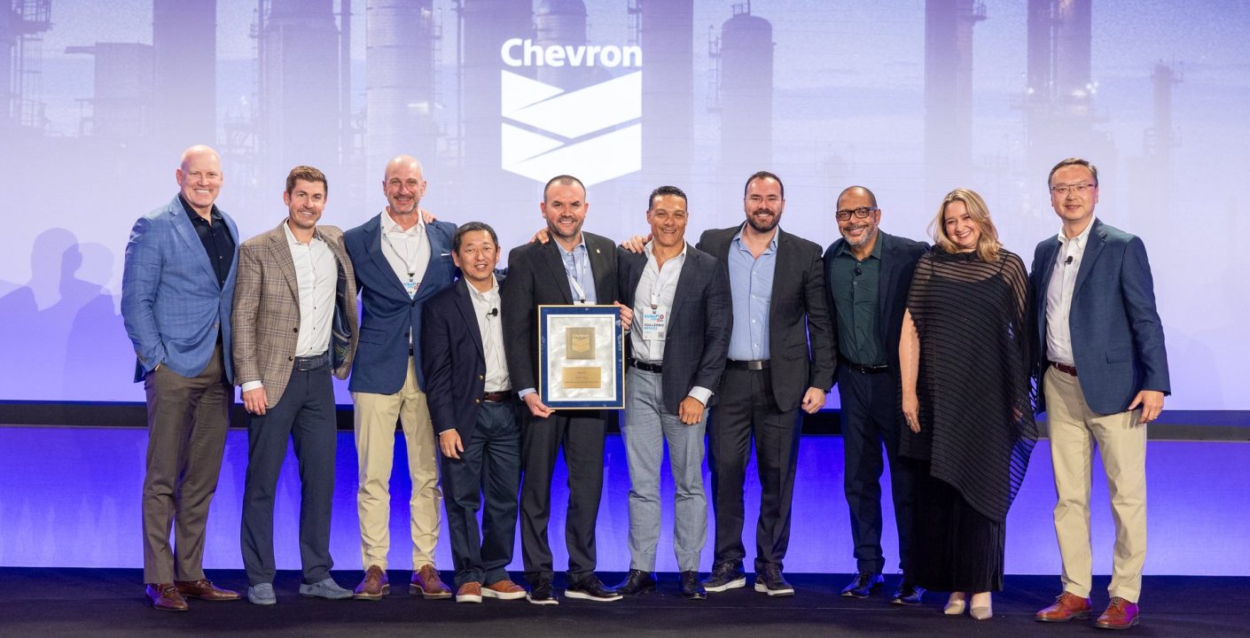 Chevron Lubrication Marketer Gold Award 2025